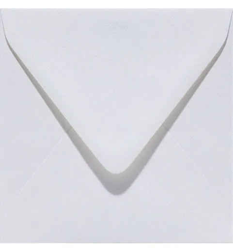 Papicolor Umschlag Quadrat - schneeweiß