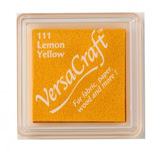 VersaCraft Mini Stempelkissen - Lemon Yellow