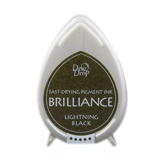 Brilliance Dew Drop Stempelkissen - Lightning Black