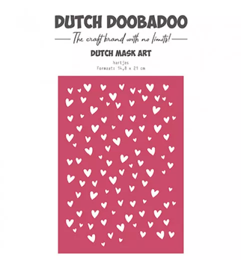 Dutch Mask Art - Hearts