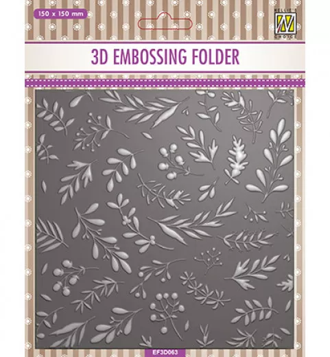 Embossing Folder - Branches & Berries