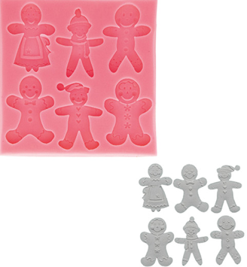 Stafil - Silikonform - Gingerman