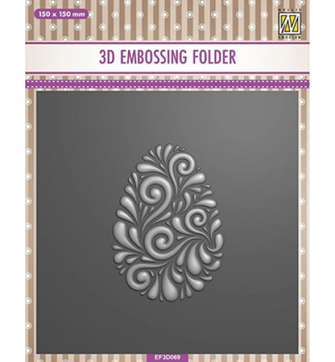 Embossing Folder - Doodle Egg