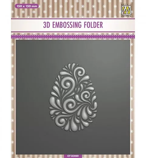 Embossing Folder - Doodle Egg