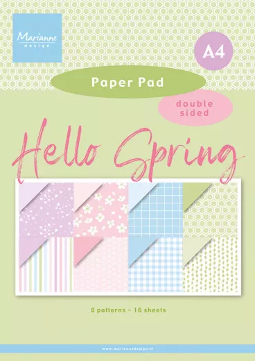 Pretty Paper Bloc - A4 - Hello Spring