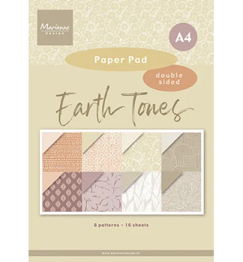 Paper Pad A4 - Earth Tones