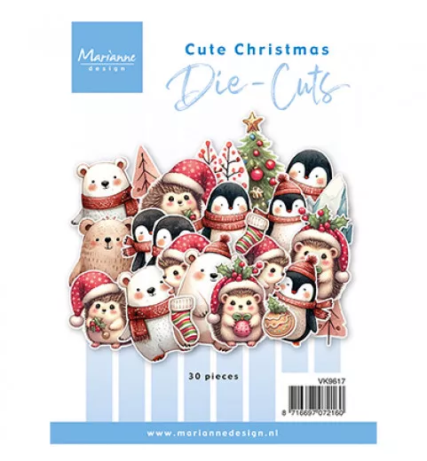 Marianne Design Die-Cuts - Cute Christmas