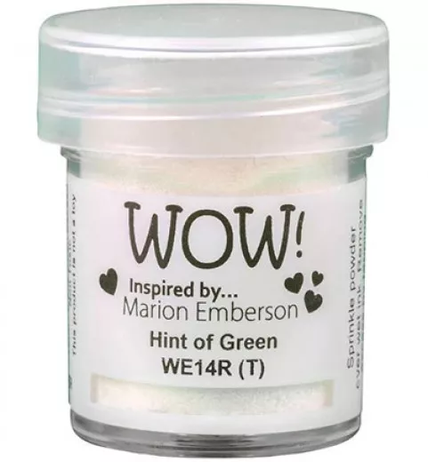 WOW! Pearlescents - Hint of Green by Marion Emberson (T)