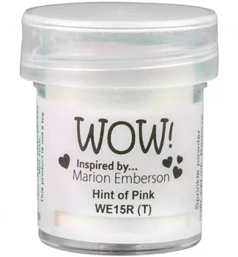 WOW! Pearlescents - Hint of Pink by Marion Emberson (T)