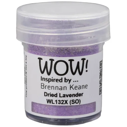 Wow Embossing Powder -Dried Lavender (SO) by Brennan Keane