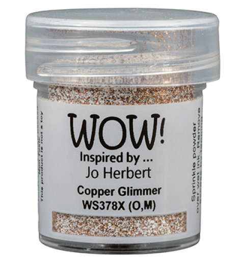 WOW! Embossing Glitter - Copper Glimmer - by Jo Herbert (O, M)