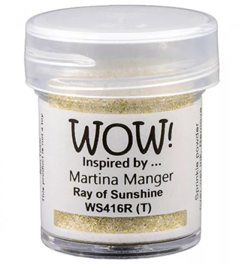 WOW! Embossing Glitter - Ray of Sunshine by Martina Manger (T)