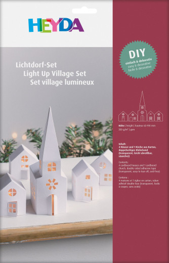 Lichtdorf-Set - weiß