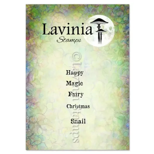 Lavinia Clear Stamps - Mailbox Names