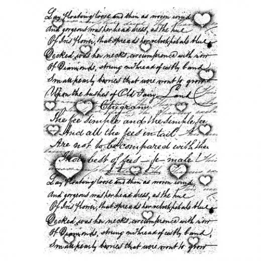 Lavinia Clear Stamps - Background Script