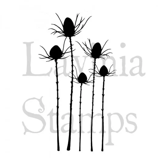 Lavinia Clear Stamps - Silhouette Thistle