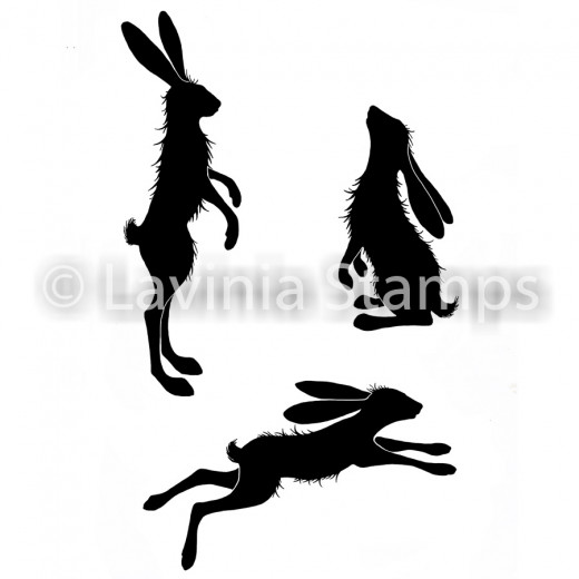 Lavinia Clear Stamps - Whimsical Hares