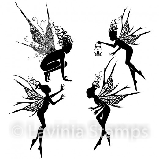 Lavinia Clear Stamps - Fairy Foragers