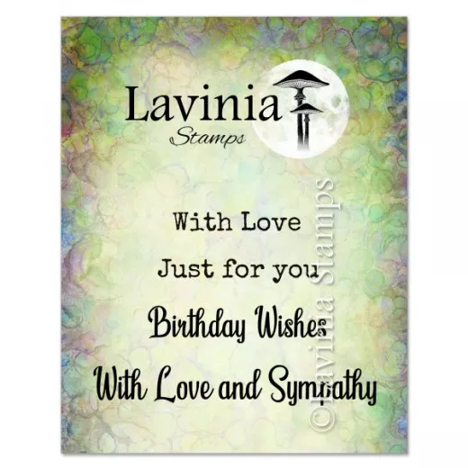 Lavinia Clear Stamps - Heartfelt Verses