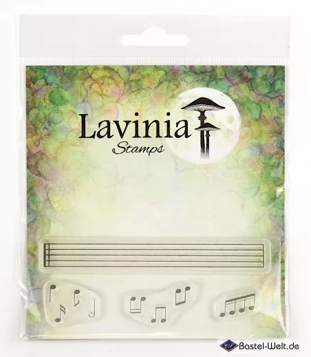 Lavinia Clear Stamps - Musical Notes (small)