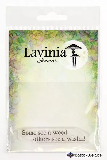 Lavinia Clear Stamps - Some See a Weed