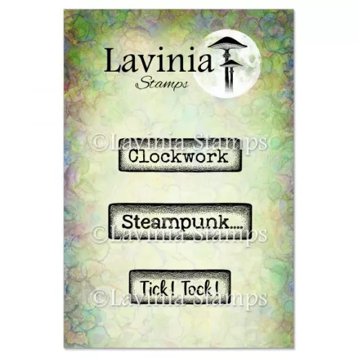 Lavinia Clear Stamps - Words of Steam