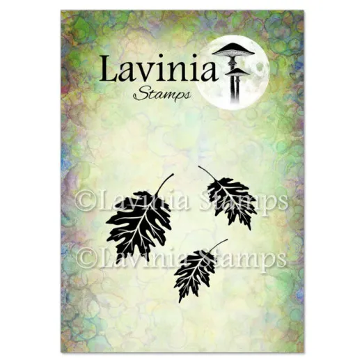 Lavinia Clear Stamps - Red Oak Leaf