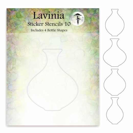 Lavinia Sticker Stencils Nr. 10 - Mini Bottle Collection