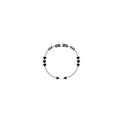 Stempel - Pfeilkreis