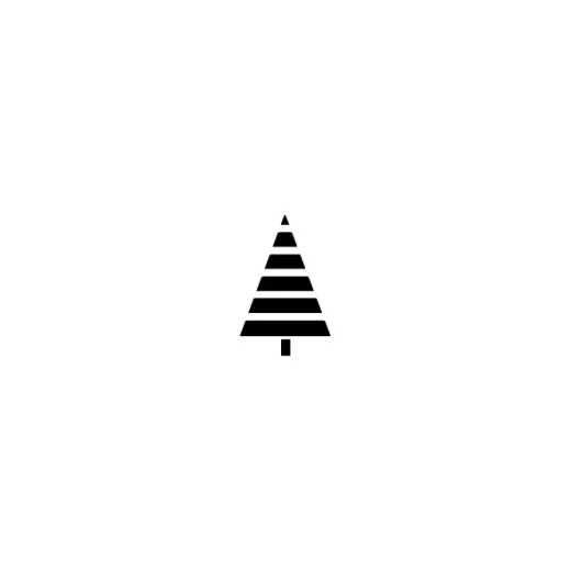 Stempel - Tannenbaum Streifen