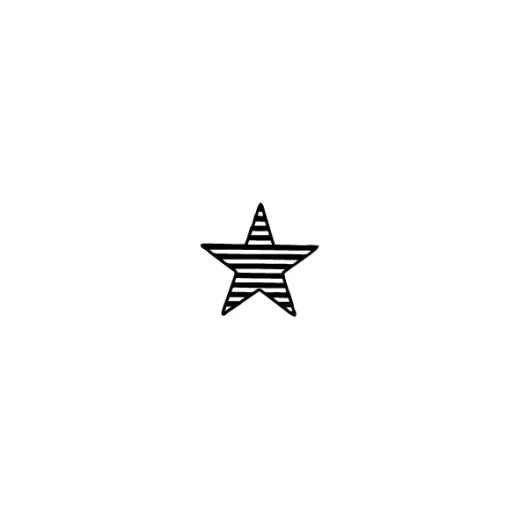 Stempel - Stern Streifen