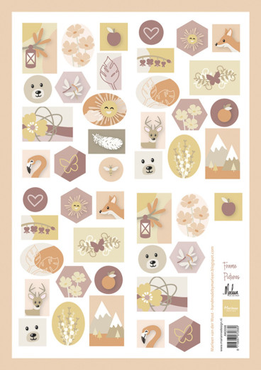 Schneidebogen A4 - Frame Pictures by Marleen