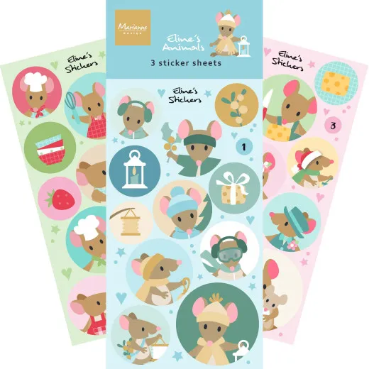 Marianne Design Sticker - Eline's Mice