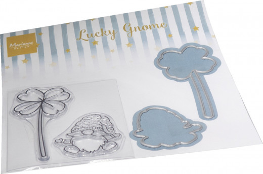 Clear Stamps and Die Set - Glücklicher Gnom