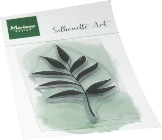 Clear Stamps - Silhouette Art - Laurel