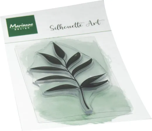 Clear Stamps - Silhouette Art - Laurel