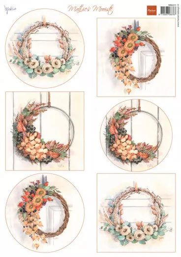 Schneidebogen - Mattie Mooiste - Autumn Wreaths