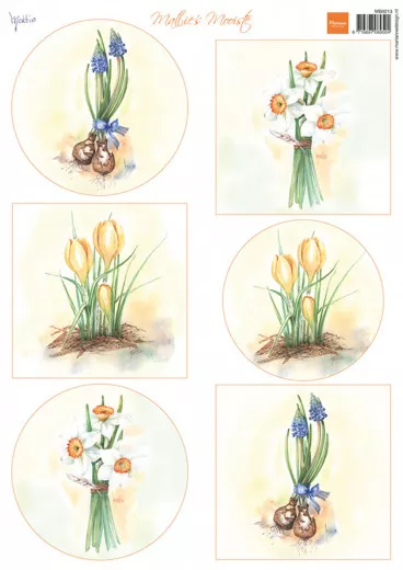 Schneidebogen A4 - Mattie Mooiste - Flower Bulbs