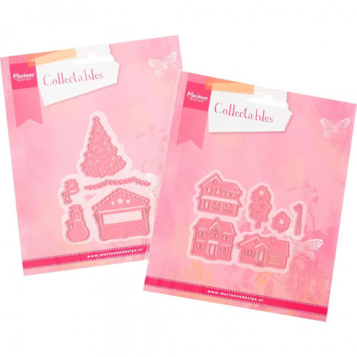 Marianne Design Sortiment Set - The little Christmas village