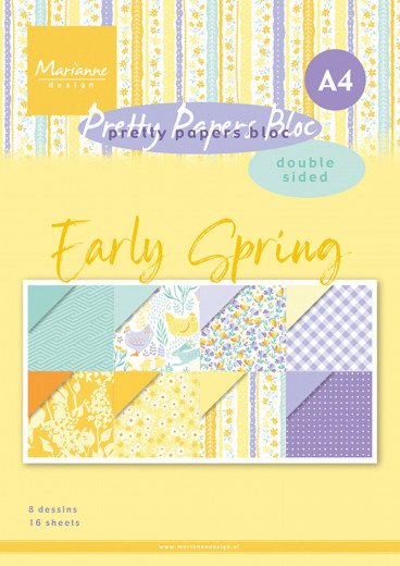 Pretty Paper Bloc - A4 - Early Spring