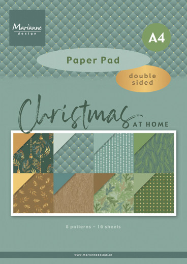 Paper Pad A4 - Christmas at Home