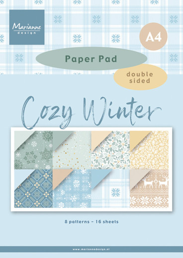 Paper Pad A4 - Cozy Winter