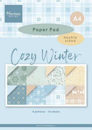 Paper Pad A4 - Cozy Winter