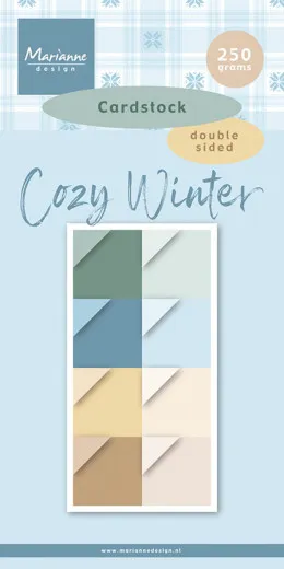 Cardstock 6x12 - Cozy Winter