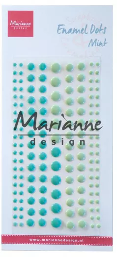 Decoration Enamal dots - Minze