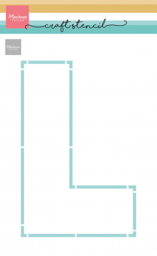 Craft Stencil - Buchstabe L