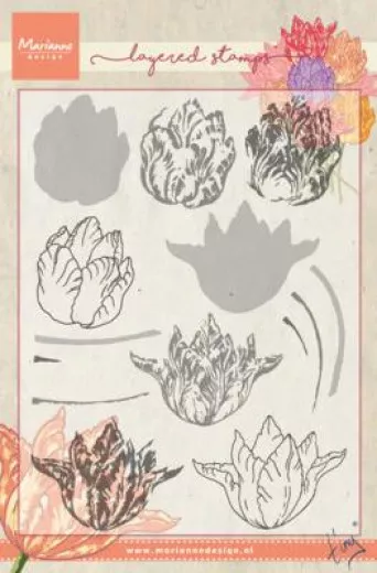 Clear Stamps - Tinys tulip