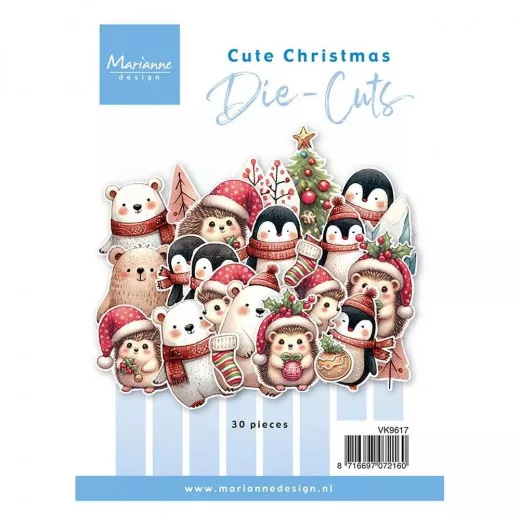 Marianne Design Die-Cuts - Cute Christmas