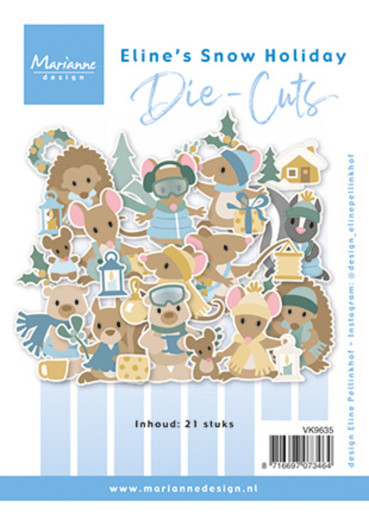 Marianne Design Die-Cuts - Eline's Snow Holiday
