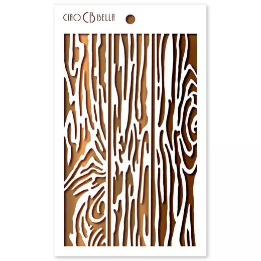 Ciao Bella Texture Stencil - Parquet